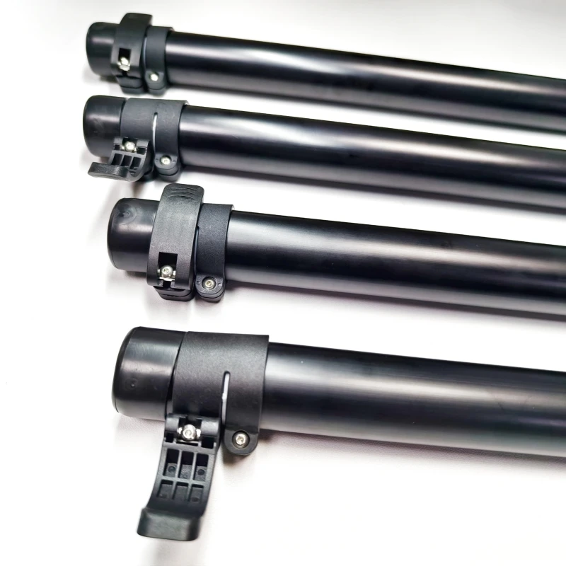 Extension Metal Table Desk Leg Aluminium Tube Extension Tool Portable Fast Flip Lock Telescopic Pole With M10 Thread