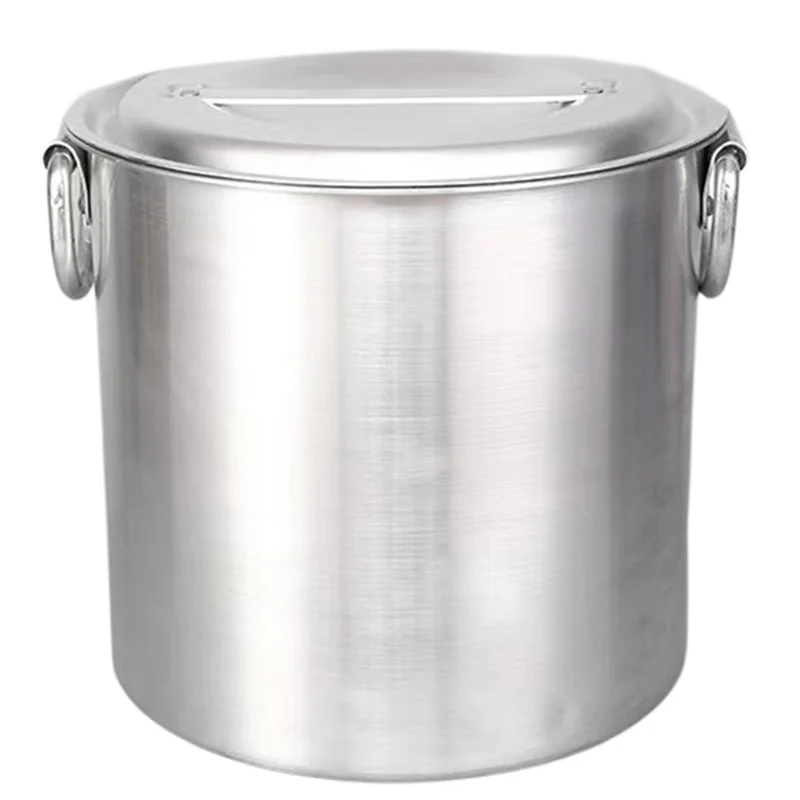 High quality aluminum pot/large aluminum cooker/cooking soup bucket