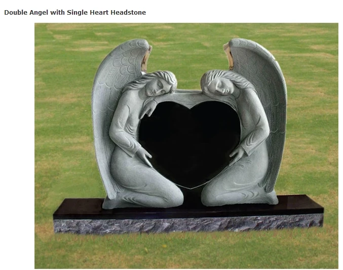 Imperial black granite cheap tombstones in zimbabwe