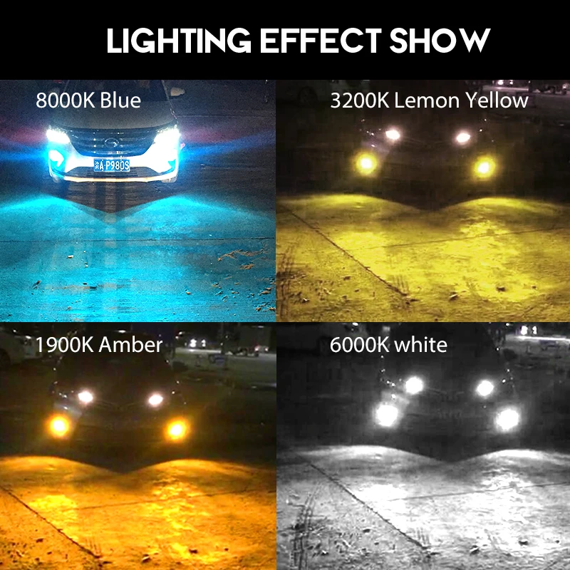 
B1 Focos Led H8 Faros Auto Lighting System 2400Lm 24W Fog Headlamps H7 Luces Led H4 for Halogen Lampu 9005 9006 HB4 Car Led H11 