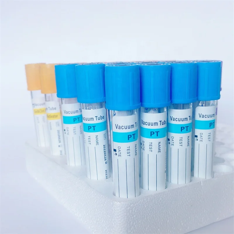 disposable different 0.5ml 4ml size vacuum cheap price medical grade edta durable in use blood test collection tube