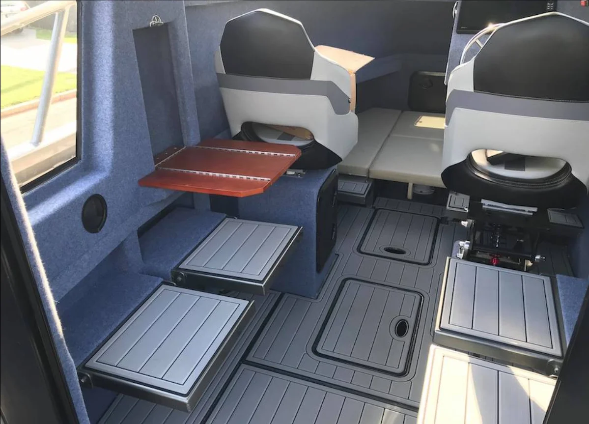 Gospel Boat fishing vessel Easy Craft 7.5m/25ft Aluminum fishing boat with walk around