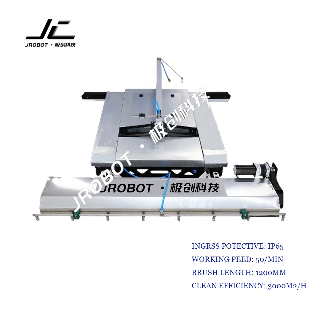 Newly Design High Efficiency Solar Panel Cleaning Robot System Remote Control Solar Panel Robotic Cleaner