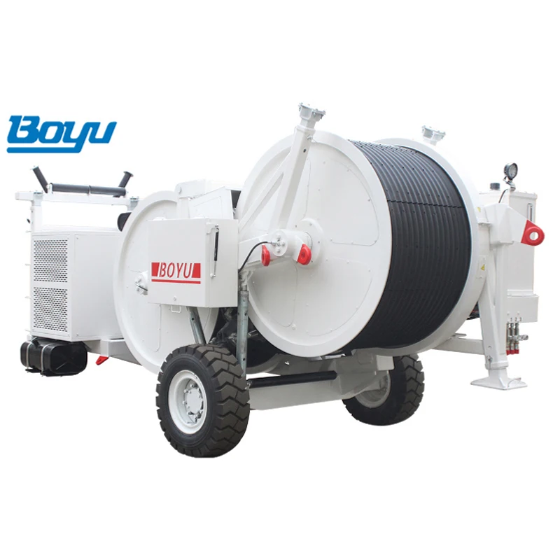 Two Bundle Conductors Overhead Line Equipment 97kw Hydraulic Tensioner