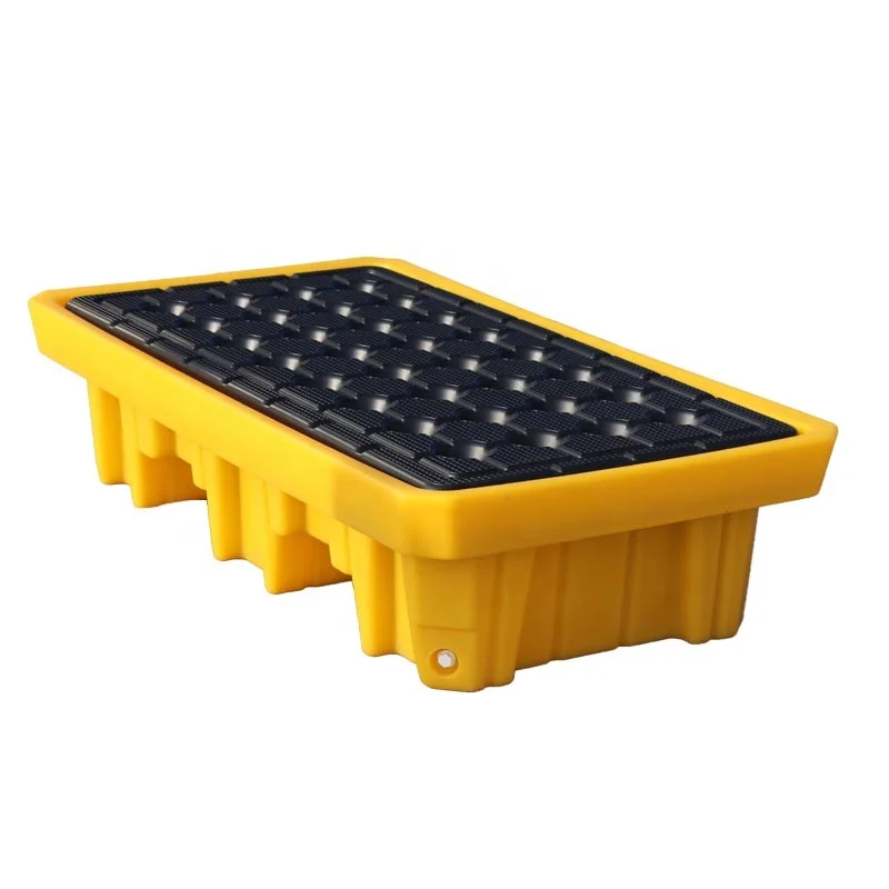 Low price drum oil chemical spill containment pallets for spill management