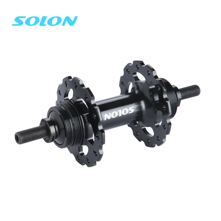 SOLON 32 36 Holes Flat Nut Fixed Gear Bike Hub Fixed Gear Road Bicycle Hub Wheel Fixed Gear Wheelset Hub
