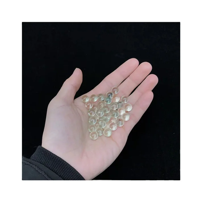 lime Precision  solid transparent glass balls decorative styrofoam ball