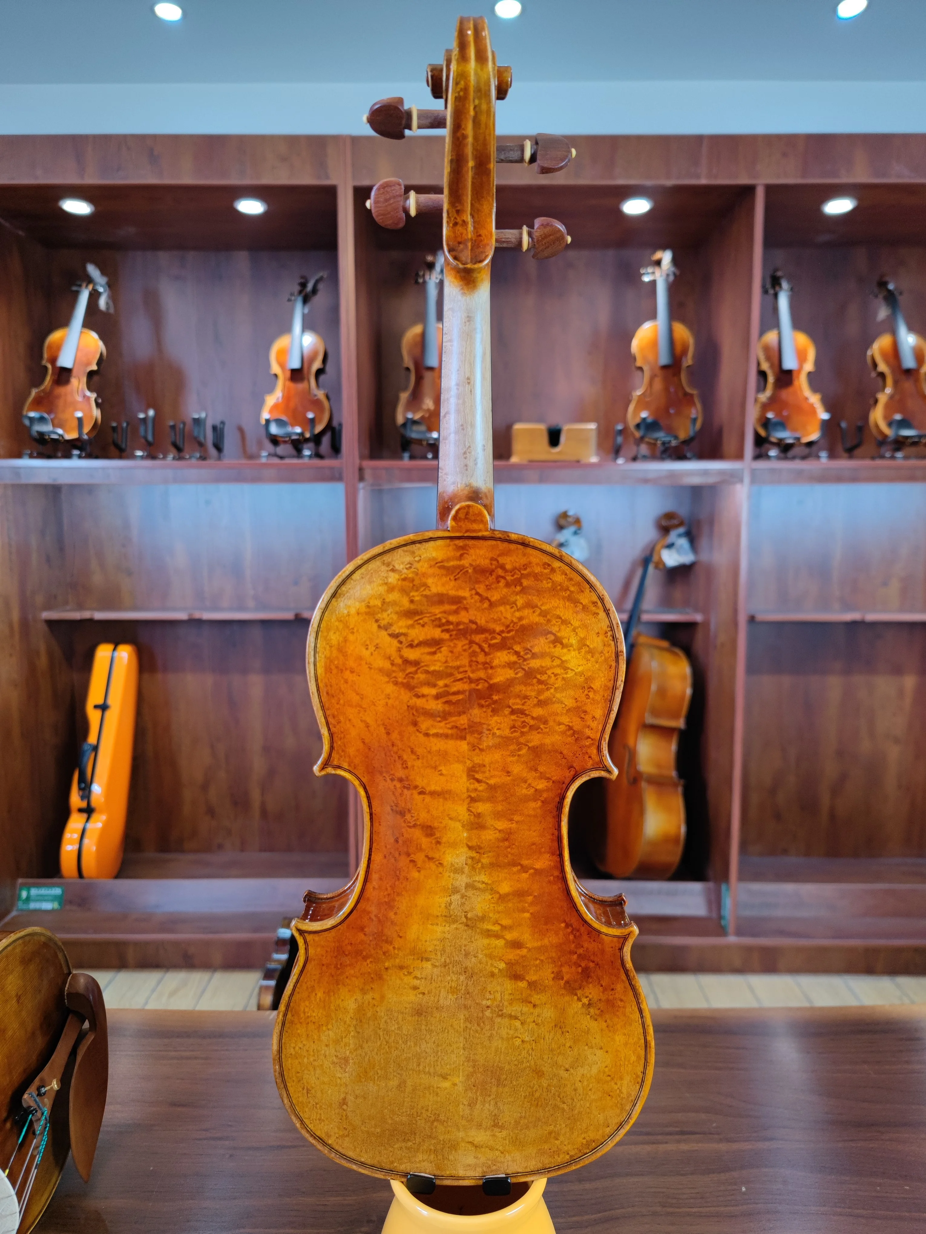 Factory Price Popular Handmade Beginner Maple 4/4 Violin