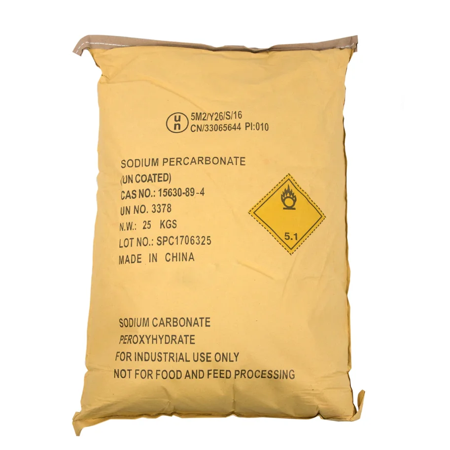 
Bulk 25KG Na2CO33H2O2 Sodium Percarbonate SPC Coated For Detergent 