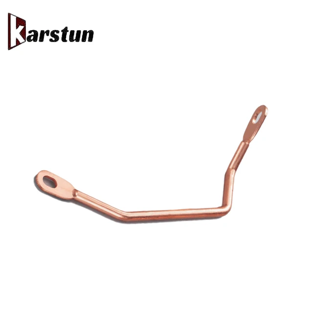 best quality Complex shape bending busbar Copper laminated flexible shunt 3D copper bus bar
