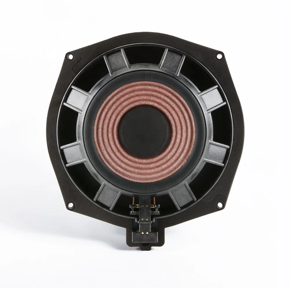 
MBQ Hifi sound quality 8 inch neodymium magnet under seat woofer speaker Plug and Play subwoofer car audio for BMW 