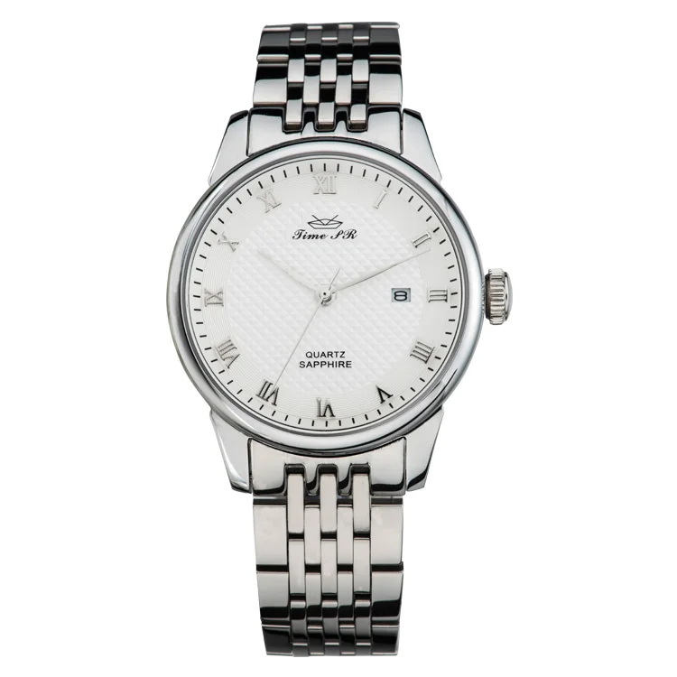 Good looking Sunray Brushed dial Wristwatches men Miyota Japanese quartz 3 hand watches stainless steel locking clasp