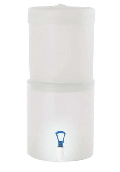 JEWIN 20L Gravity Water Filter Ceramic Water Purifier Activated Carbon Rod Drink Water Filter