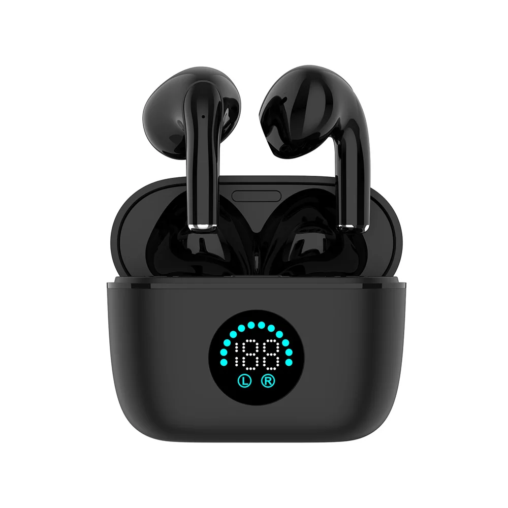 TWS Earphones 2023 Mini Sound Earbuds Wireless Blue Tooth Headset SX-25 with Digital Display BT5.3 TWS Bluetooth Earphone TYPE-C