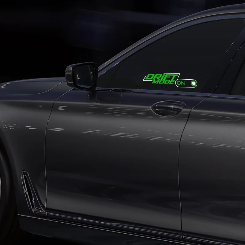 Custom Light Up Led Windshield Door Stickers Glow Led Car Window Panels Battery Led Stickers For Car