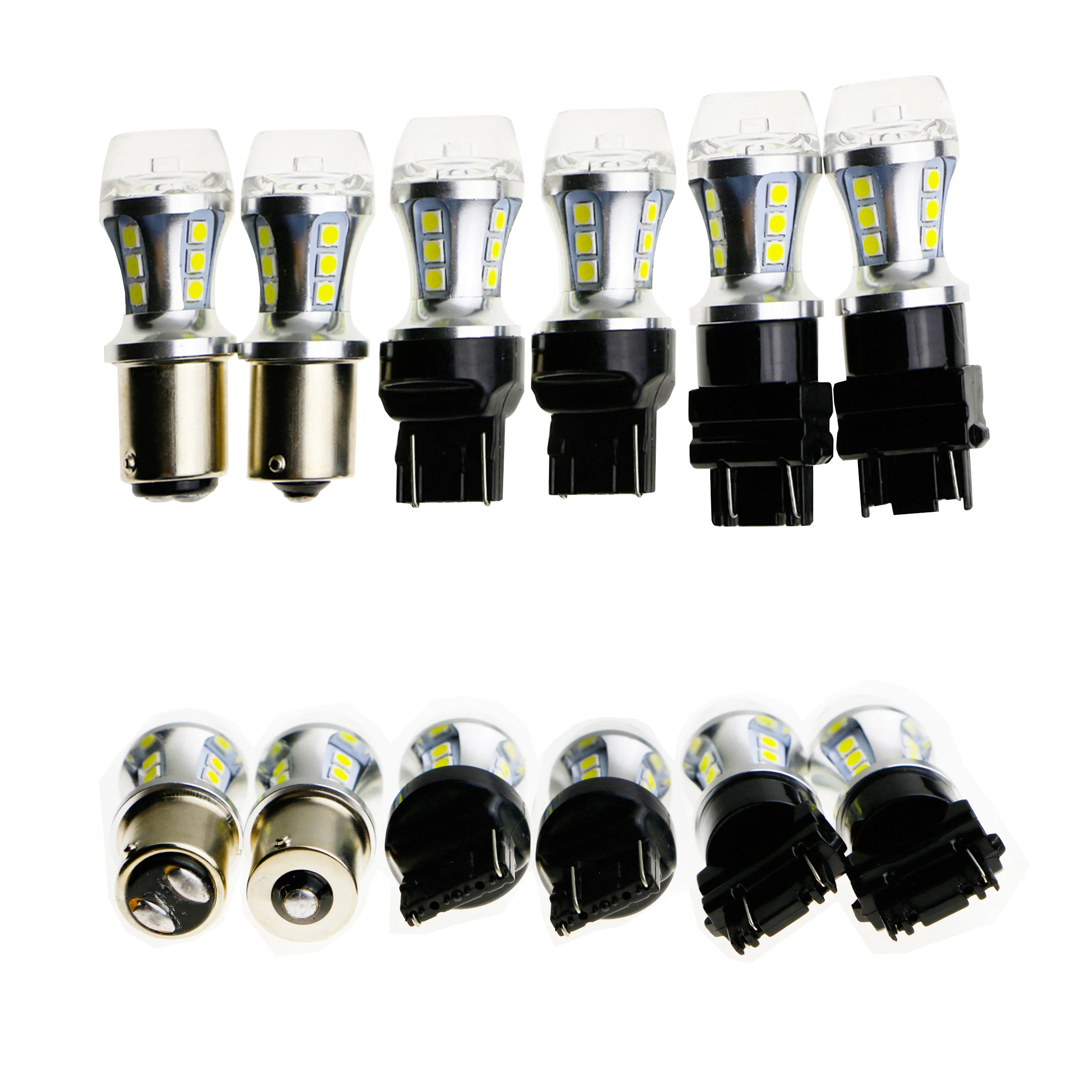Суперъяркая 1156/ba15s 1157/bay15d 3156/3157/7740/7743 светодиодная 18smd 3030 переключаемая автомобильная лампа для сигнала