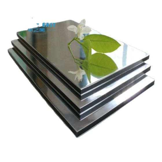 Aluminium Composite Panel 4mm High Gloss Mirror Exterior Wall