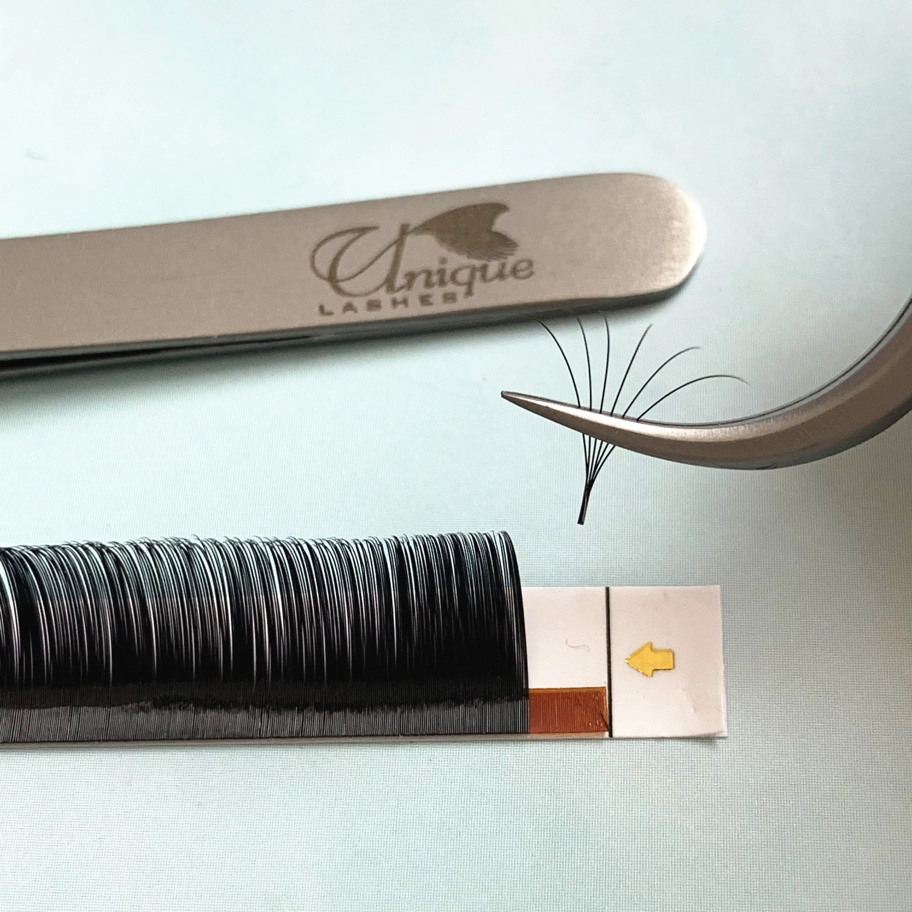 Individual Classic Lashes Premium PBT B C CC D DD Curl Single Mink Individual False Eyelash Extensions