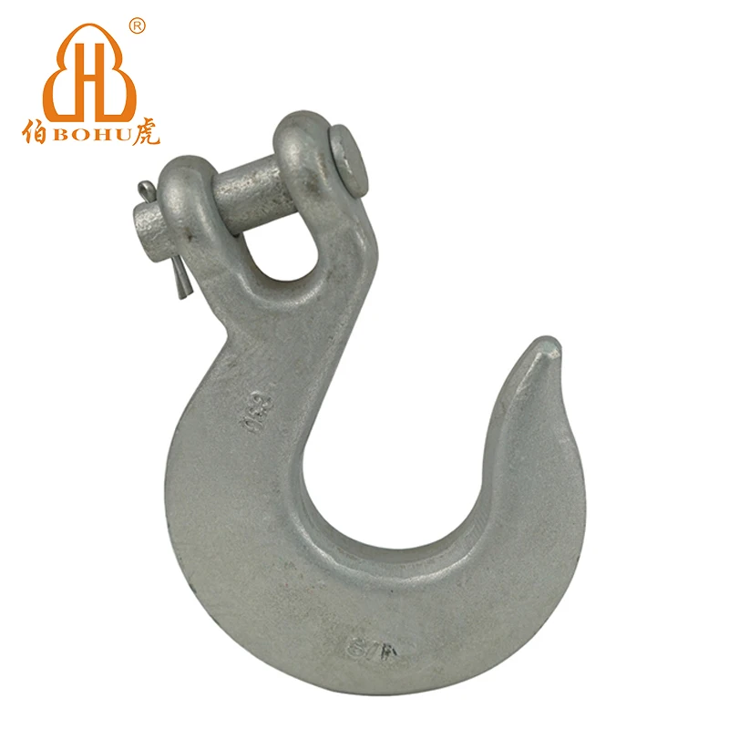 BOHU Claw hook clevis hook slip alloy steel G43 G70 clevis slip hook