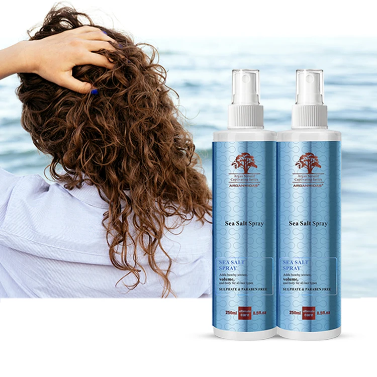 Arganmidas Professional Hair Care Treatment Organic Oil-Control Hair Mist Natural Volume Texturizing Sea Salt Hair Spray