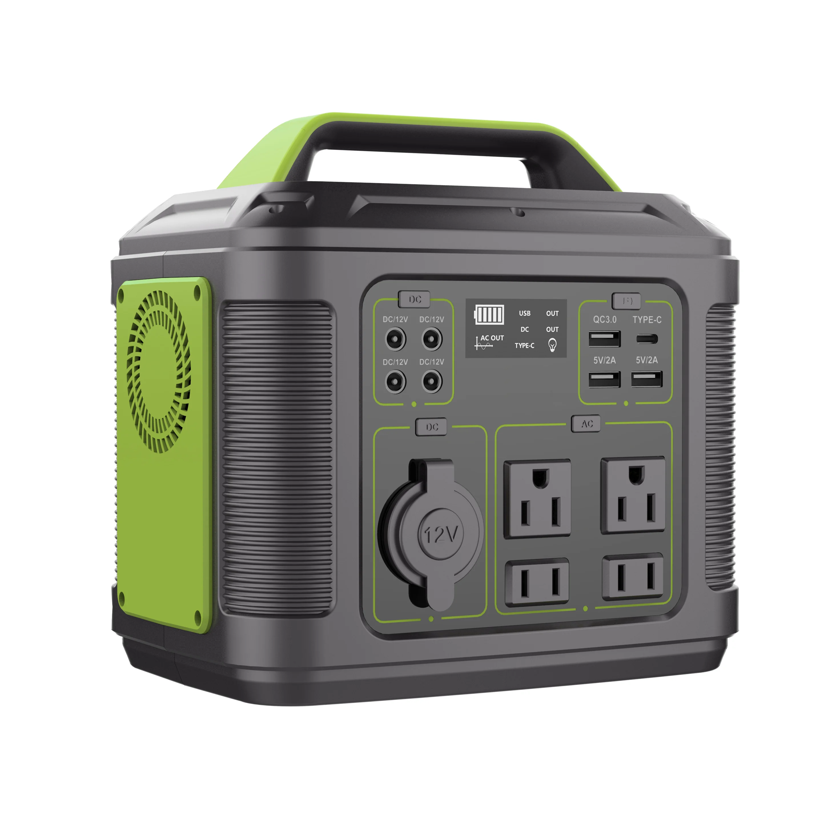 Factory Wholesale 110v~240v 300w Solar Ups Portable Power Bank Supply Dc