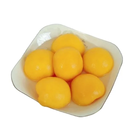 425g*24 Eady-to-Eat Canned Yellow Peaches  in Metal Tin Packaging Tin Can Canned Fruit