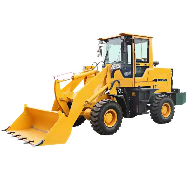Mini Earth-Moving Machinery Used 4x4 Diesel Engine 1-Year Skid Steer Restaurants Retail Backhoe Loader Excavator Sale