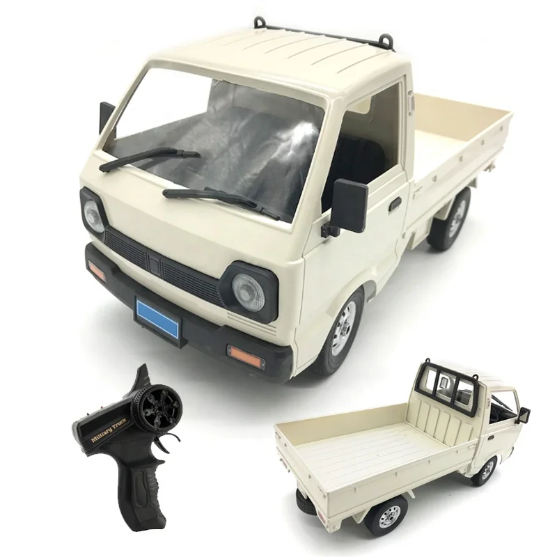 WPL D-12 Rc Drifting Pickup Truck Model 1/10 2.4G 4CH Rc Suzuki Carry Cargo Rc Truck with Lights