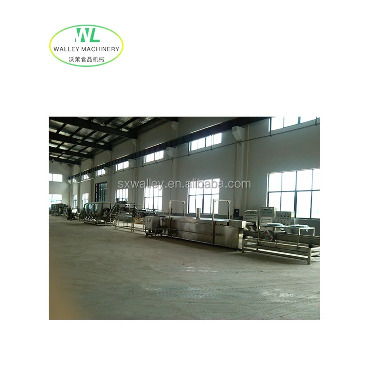 Factory Supply Price Industrial Potato Processing Line Washing Peeling Cutting Freezing Potatoes For Chips French Fries