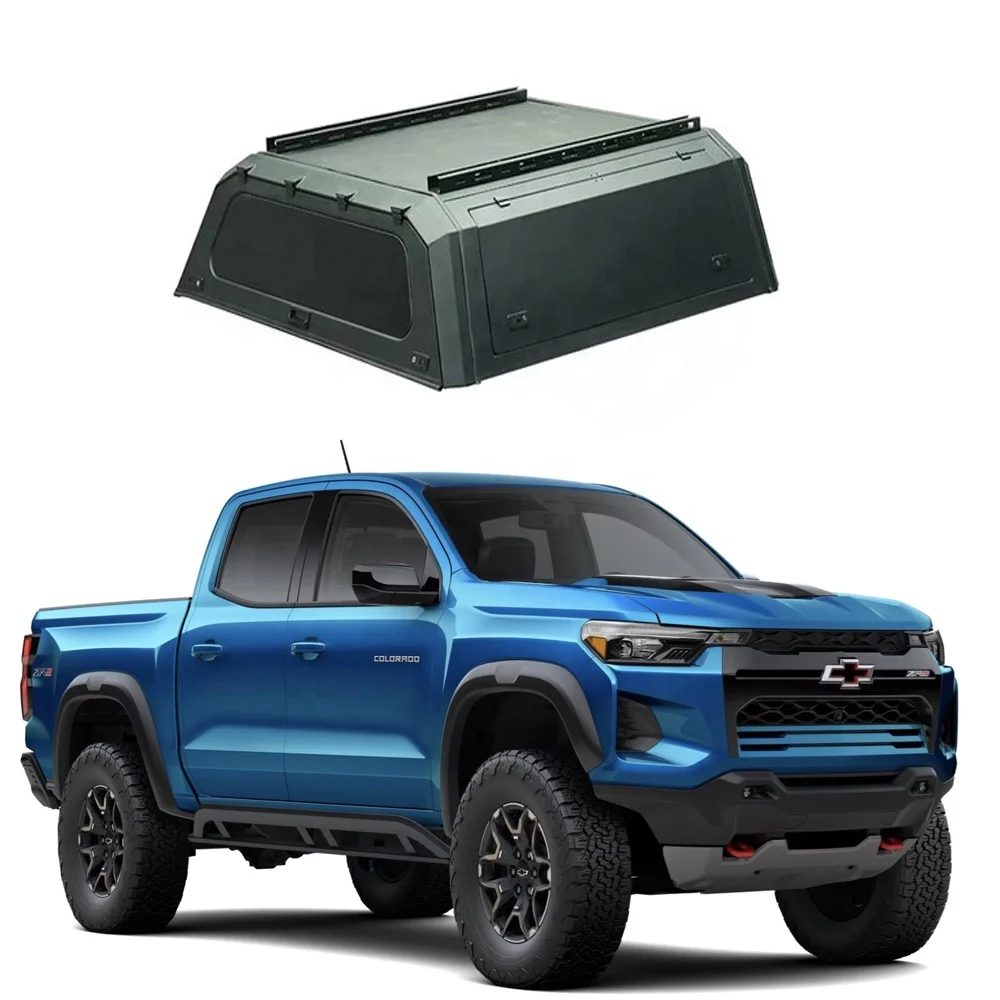 tailored sizes hard top aluminum canopy waterproof anti-rusted pickup truck exterior modify accessory For Dodge ram 1500 5.7ft