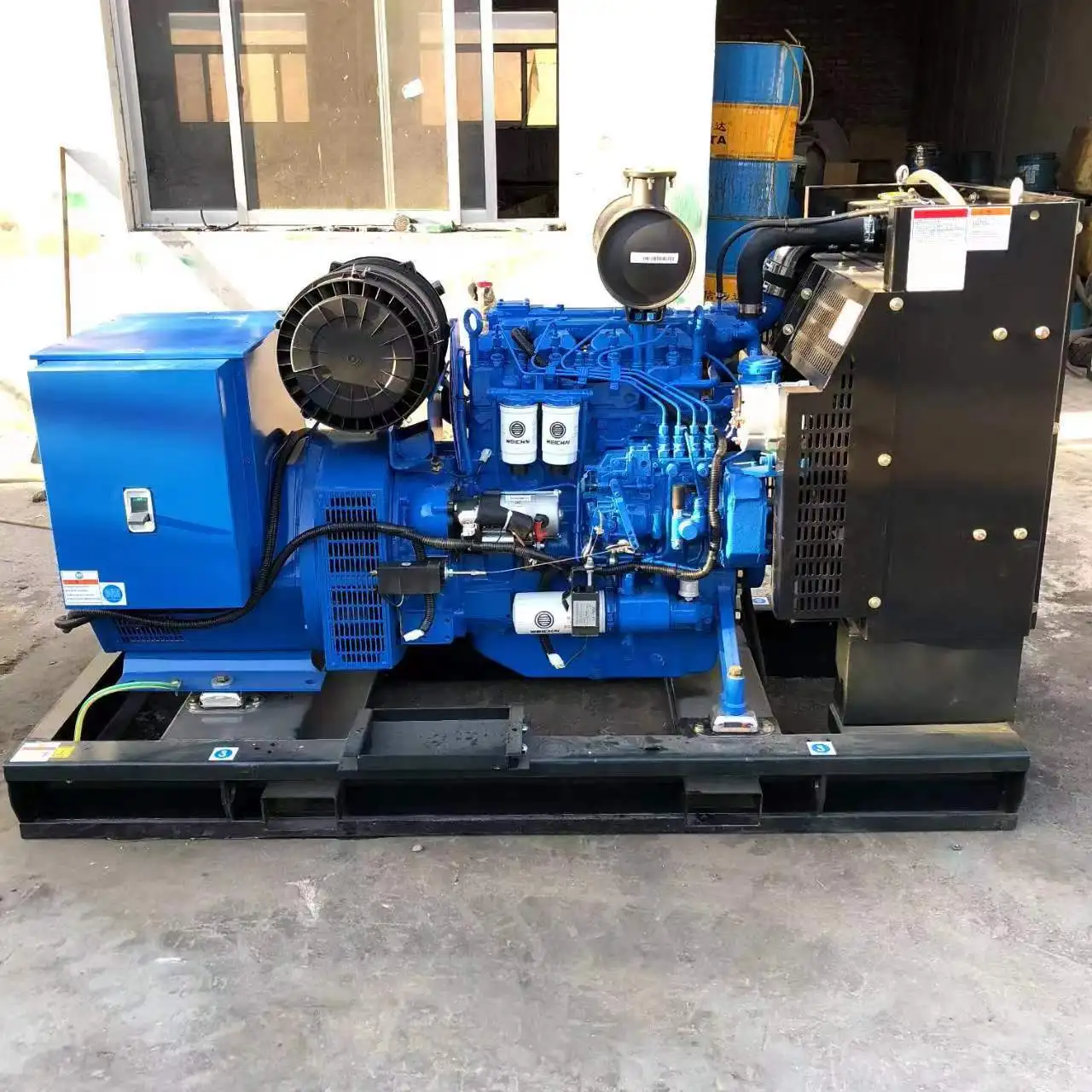 KOREA DOOSAN DAEWOO 60kw~550kw 350kw diesel generator low rpm alternator generator diesel