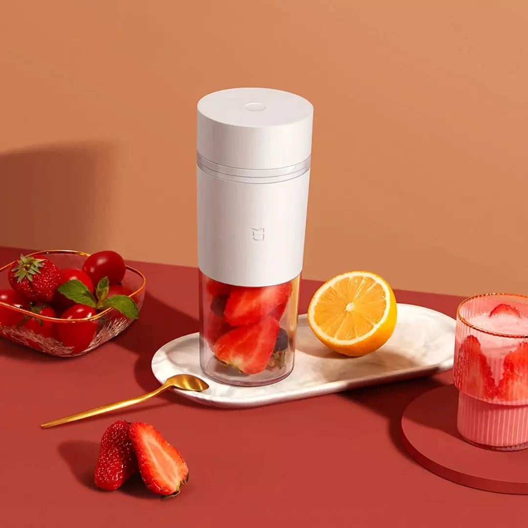Xiaomi Mijia 300ML Mini Juicer Portable USB-C Charge Juice Blender Fruit Cup Food Processor Electric Kitchen Mixer Quick Juice