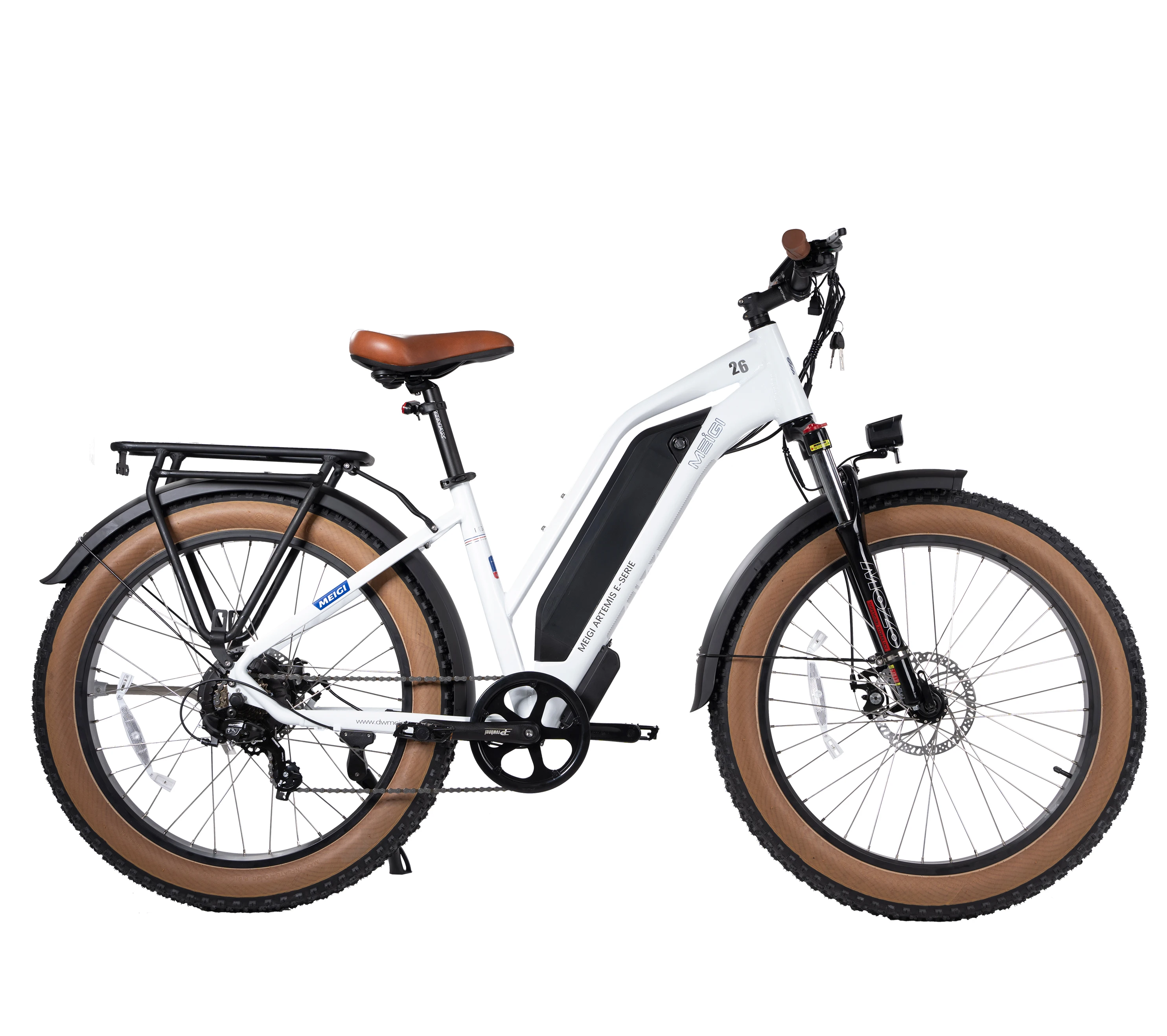 2023 MEIGI multiterrain unisex coolfly electric bike grizzly electric bike grizzly electric bike with MOZO suspension