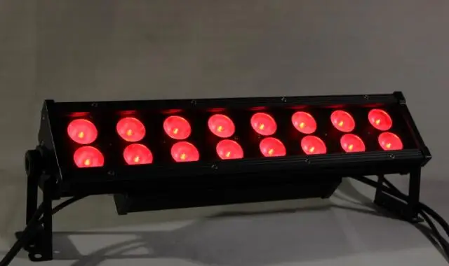 IP66 Wall Washer Linear Led Bar Light RGBW Waterproof Strip Light 16*12w outdoor