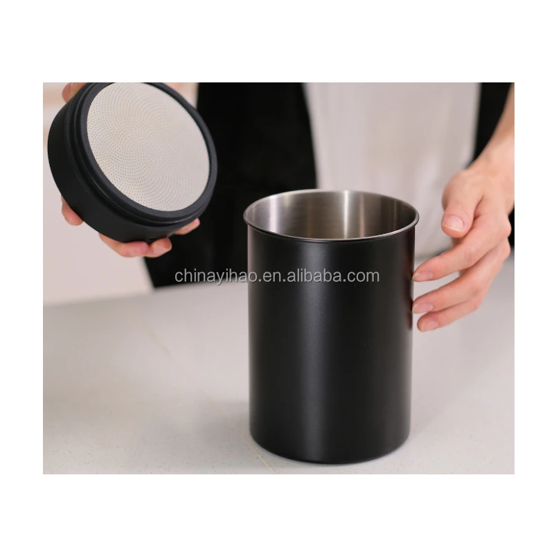 Branding automatic fellow atmos coffee vacuum canisters for coffee & food storage