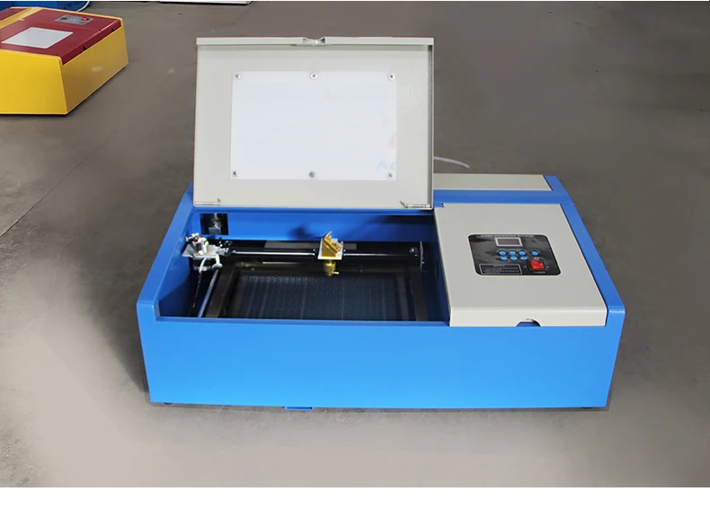 Mini laser engraving machine price for rubber stamp paper cutting engraving acrylic wood glass laser plotter printer