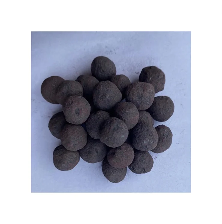 Uniform Particle Size Fe 62 Iron Ore Pellets Low Harmful Elements