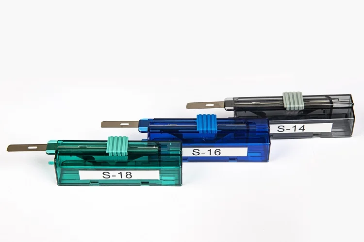 S-14 Stainless Steel Pathology Microtome Blade Disposable Cutter Microtome Blades