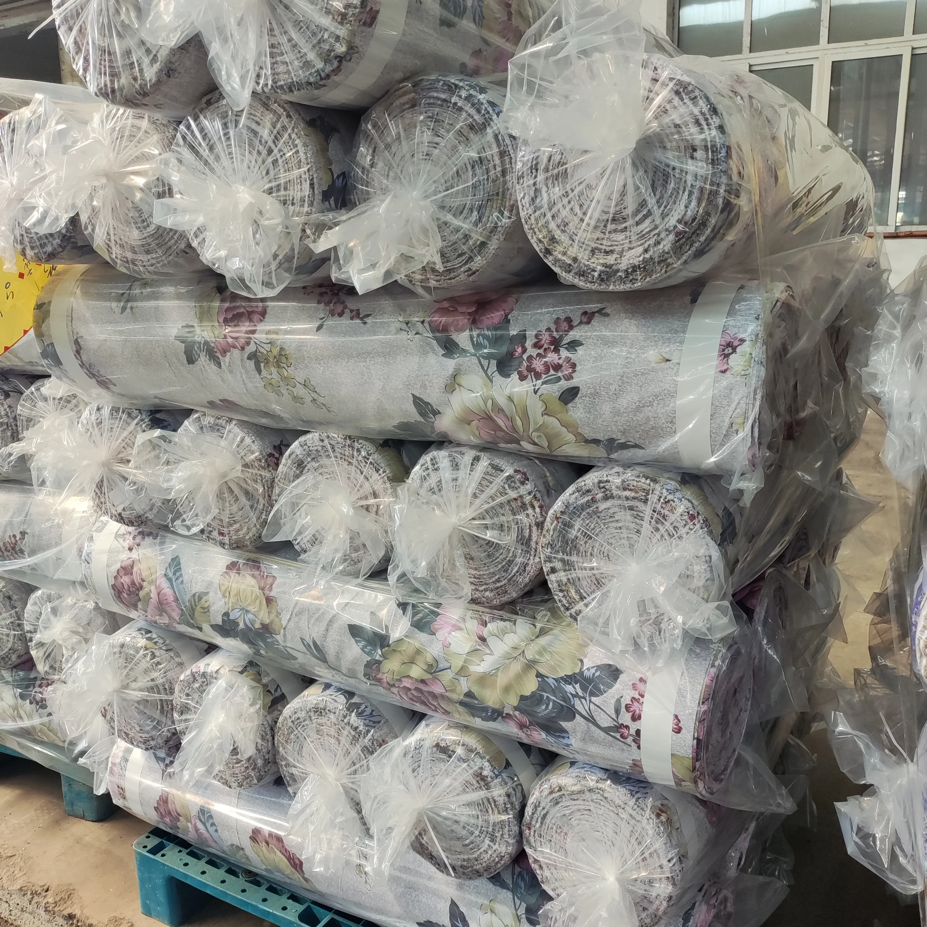 100% Polyester Bed Sheet Set fabric For Home Sheets Floral Bedsheet Printed Bedding Sets fabric