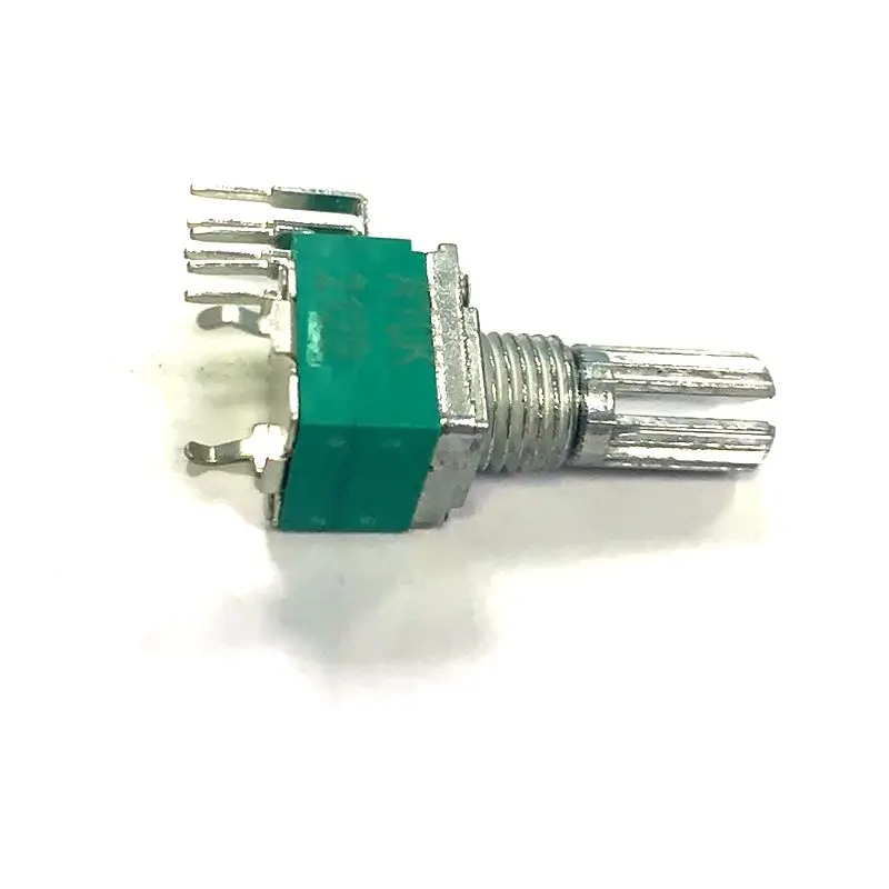 Terwin Factory Price 9mm Metal Shaft dual gang carbon film vertical or horizontal A10K rotary potentiometer for Mixing consoles