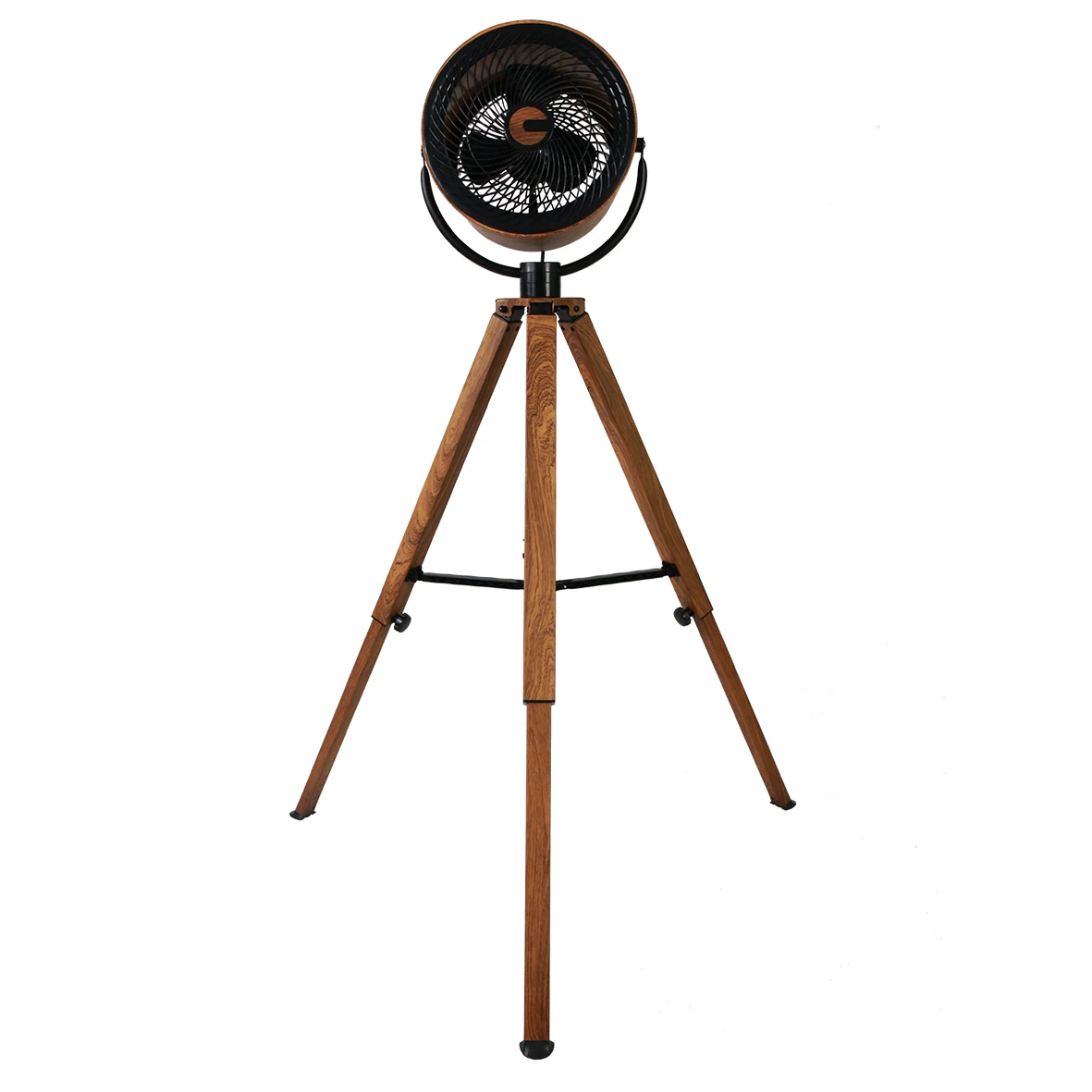 2024 new arrival 10 inch metal tripod fan fashion clock fan with high quality for home appliance physical stock drop shipping