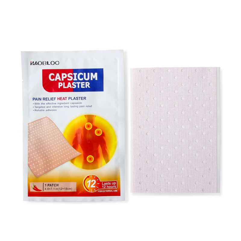 Pain Relief Capsicum Plaster, Chinese Medicinal Herb Hot Capsicum Plaster