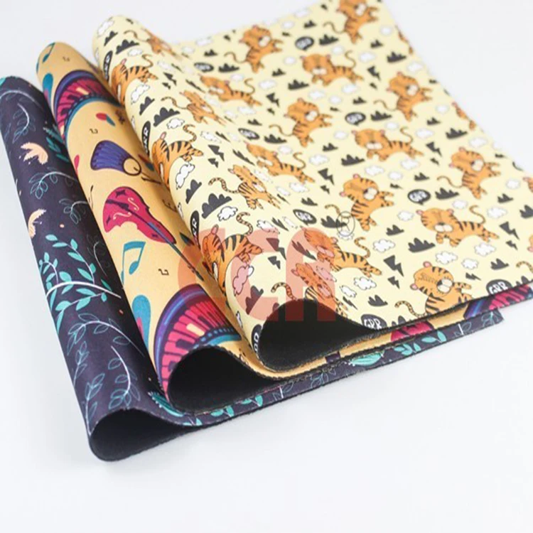 Recycled 2mm Camo Sublimation Printed Neoprene Fabric Meter Neoprene Textile Fabric