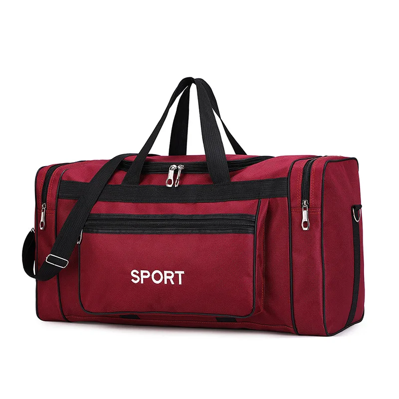 Custom Logo Fitness Sport Gym Bag Large Capacity Wet And Dry Travel Tote Bag Swimming Duffle Backpack