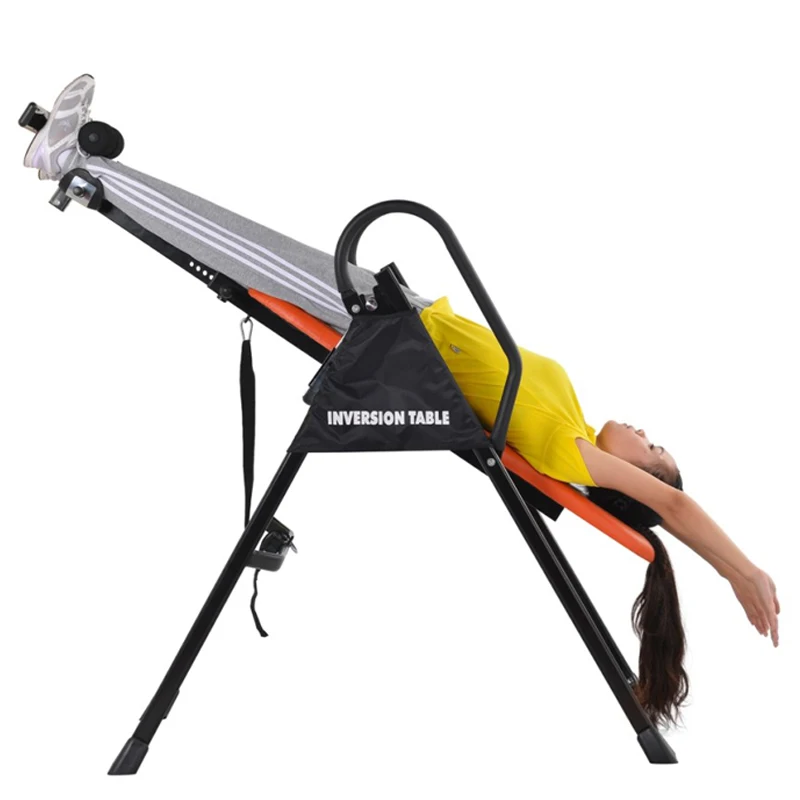 Best gym equipment emer inversion table handstand turn machine cure back pain gravity invert table keep body healthy
