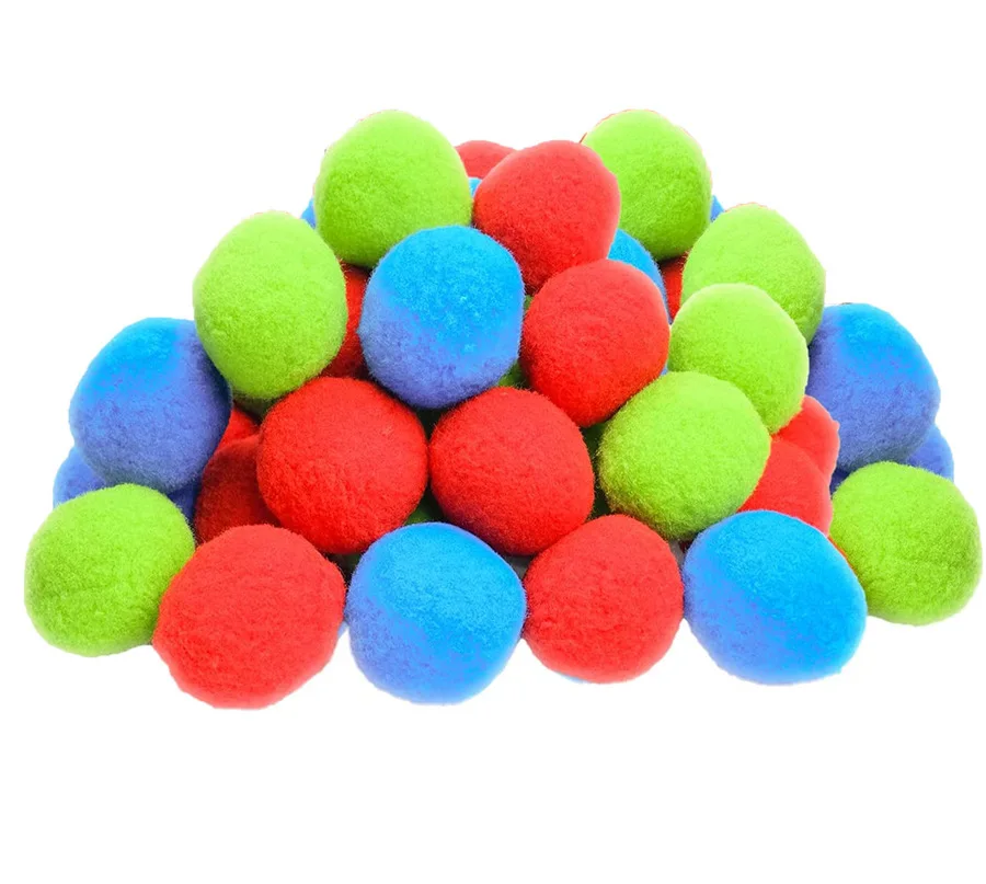 New Summer Swimming Pool Cotton Splash Water Balls Water Fight Toys Pool Beach Reusable Water Balls for Party Favors