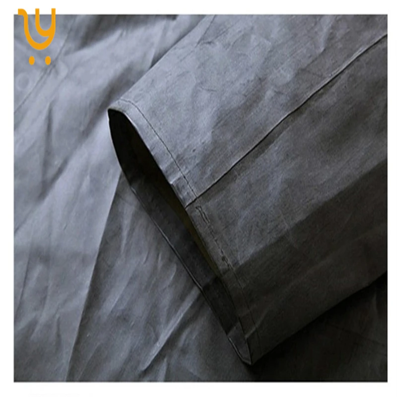 rubber canvas raincoat one-piece raincoat poncho long cloak waterproof