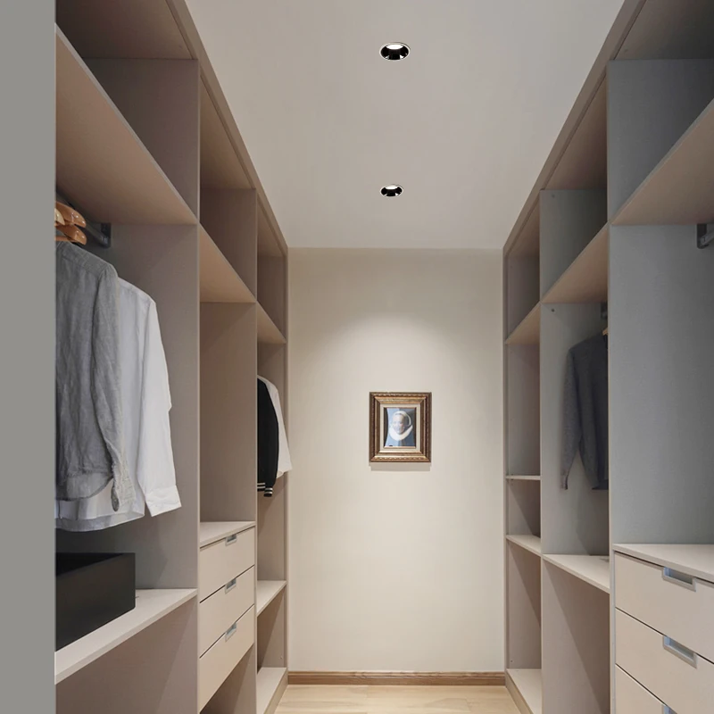 Manufacturer direct sales high brightness commercial lighting aluminum ceiling embedded Led spotlights waterproof tube lights