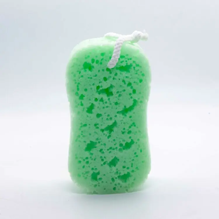 Green Exfoliating Seaweed Bath Ball Body Washing Foam Adult Sponge for Clarifying Skin Soft Bath Ball