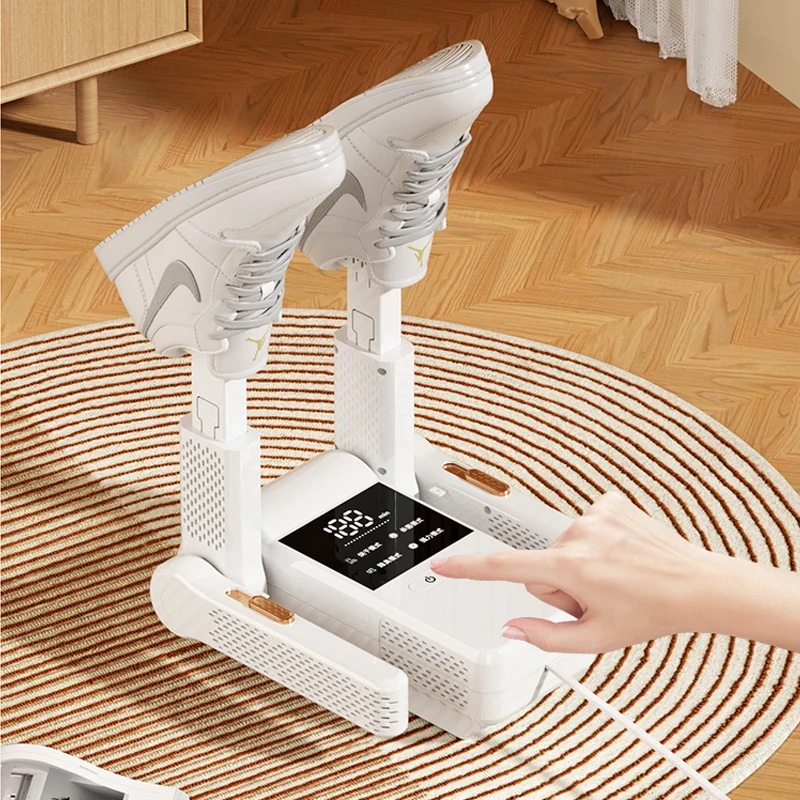 Foldable boot dryer shoe dryer heating portable uv light electric shoe dryer with kc
